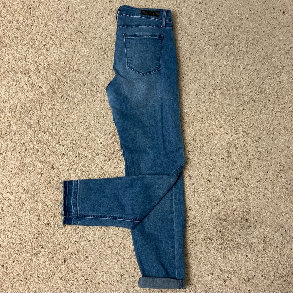 Kenneth Cole Denim Cropped Pants - Jess Skinny - size 4